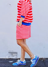 Load image into Gallery viewer, Pink/Red Summer Carnival Stripe Short - Hammill &amp; Co