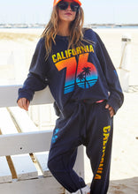 Load image into Gallery viewer, Sunset Navy Cali Sweat - Hammill &amp; Co