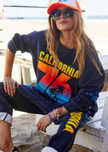 Load image into Gallery viewer, Sunset Navy Cali Sweat - Hammill &amp; Co