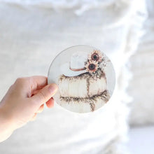 Load image into Gallery viewer, Hay Stack 'Saddle &amp; Bloom' Ceramic Coaster