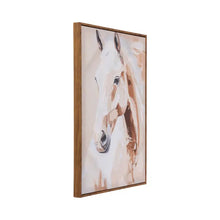 Load image into Gallery viewer, Horse 'Saddle &amp; Bloom' Framed Canvas