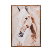 Load image into Gallery viewer, Horse 'Saddle &amp; Bloom' Framed Canvas