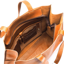 Load image into Gallery viewer, Black Salamanca Leather Tote
