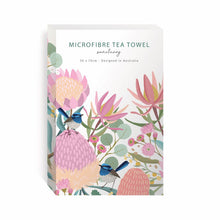 Load image into Gallery viewer, Blue Wren Sanctuary Microfibre Tea Towel