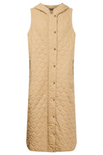 Load image into Gallery viewer, Dune Sansi Quilted Long Vest - eb + ive