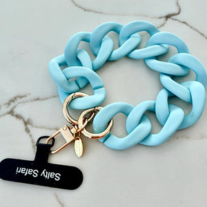 Turquoise Santorini Phone Charm