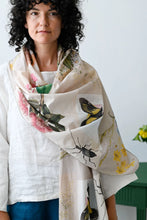 Load image into Gallery viewer, Natural World Cotton/Silk Scarf - Lazybones