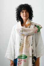 Load image into Gallery viewer, Natural World Cotton/Silk Scarf - Lazybones