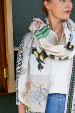 Load image into Gallery viewer, Natural World Cotton/Silk Scarf - Lazybones