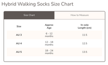 Load image into Gallery viewer, High Country Storytime Organic Hybrid Walking Socks