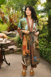 'Secret Garden' Kimono Opera Duster Robe - Market of Stars