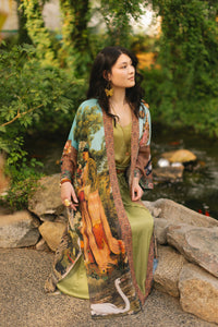 'Secret Garden' Kimono Opera Duster Robe - Market of Stars