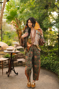 'Secret Garden' Cropped Kimono - Market of Stars