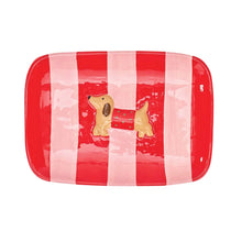 Load image into Gallery viewer, Dachshund Serving Plate