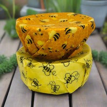Load image into Gallery viewer, Set of 3 Beeswax Wraps