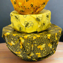 Load image into Gallery viewer, Set of 3 Beeswax Wraps