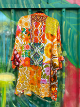 Load image into Gallery viewer, Seventies Orange Kimono by Anna Chandler