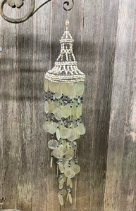 White Windchime with Shells