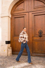 Load image into Gallery viewer, Short Cow Print Faux Fur Coat