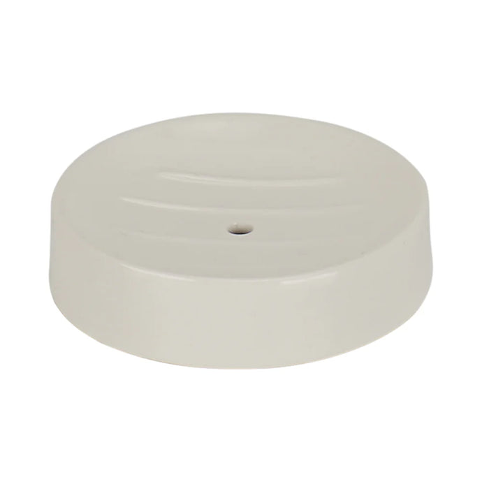 Ceramic Shower Steamer Dish - White