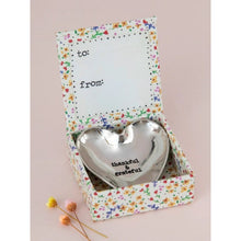 Load image into Gallery viewer, 'Thankful &amp; Grateful' Silver Little Love Trinket Bowl