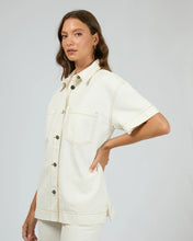 Load image into Gallery viewer, Simi Denim Shirt in Vintage White - All About Eve