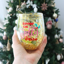 Load image into Gallery viewer, &#39;Sippin&#39; on Jolly Juice&#39; Stemless Glass