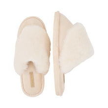 Load image into Gallery viewer, Ivory Cosy Luxe Slippers