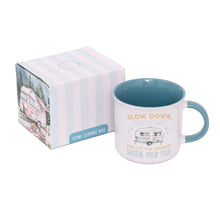 Load image into Gallery viewer, 'Slow Down' Caravan Mug