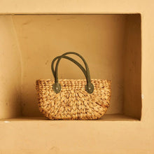 Load image into Gallery viewer, Small Forest Green Harvest Basket - Robert Gordon