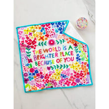Load image into Gallery viewer, &#39;World is Brighter&#39; So Soft Washcloth