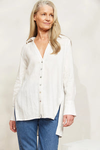 Opal Sojourn Linen Shirt