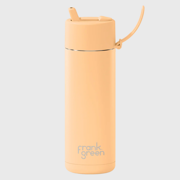 Solar Glow 20oz/595ml GLOW Bottle with Flip Straw Lid - Frank Green