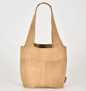 Camel Sorell Soft Leather Tote - Cobb & Co