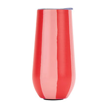 Load image into Gallery viewer, Red Stripe Sparkling Flute