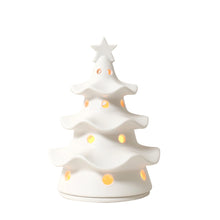 Load image into Gallery viewer, Sparkly Spruce Tree Tea Light Holder