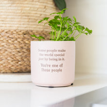 Load image into Gallery viewer, &#39;Some People make the World Special...&#39; Positive Pot Planter