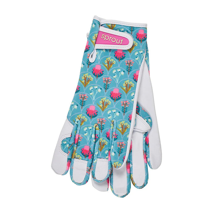 Wildflower Goatskin Gardening Gloves