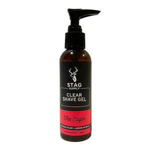'The Edger'  Clear Shave Gel 125ml - Stag Supply