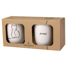 Load image into Gallery viewer, 2pc Cat Mug Set  - Villeroy &amp; Boch