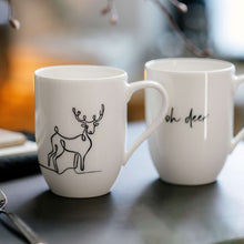 Load image into Gallery viewer, 2pc Reindeer Xmas Mug Set - Villeroy &amp; Boch