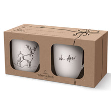 Load image into Gallery viewer, 2pc Reindeer Xmas Mug Set - Villeroy &amp; Boch