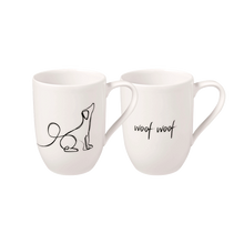 Load image into Gallery viewer, 2pc Dog Mug Set  - Villeroy &amp; Boch