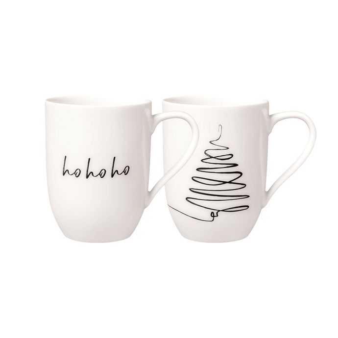 2pc Xmas Tree Mug Set  - Villeroy & Boch