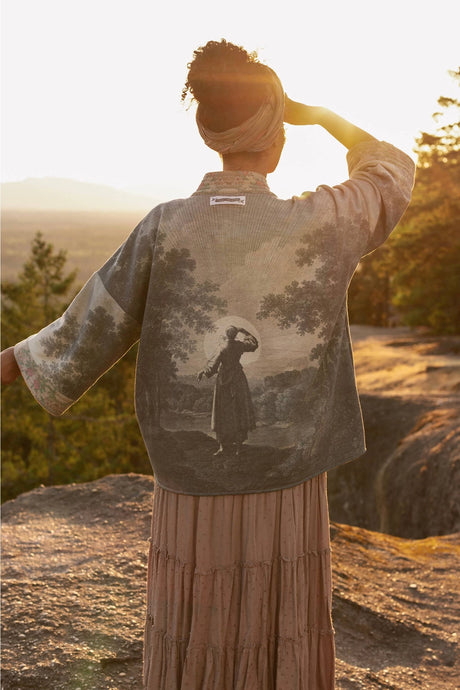 'Still I Rise' Fleece Cottage Cardigan Jacket - Market of Stars