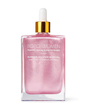 Load image into Gallery viewer, Pink Shimmer Summer Solstice Body Oil