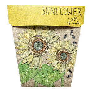 Sunflower Gift of Seeds - Card