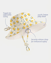 Load image into Gallery viewer, Lemonade Cream Arcadia Sunhat - Toshi