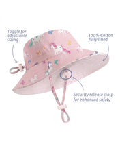 Load image into Gallery viewer, Unicorn Blossom Arcadia Sunhat - Toshi
