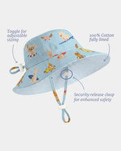 Load image into Gallery viewer, Beach Buddies Oz Sunhat - Toshi